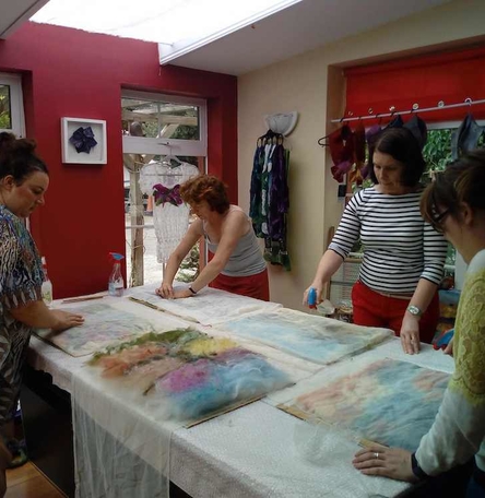 Learn To Make Textile Art With Felting Learn To Make Textile Art With Felting