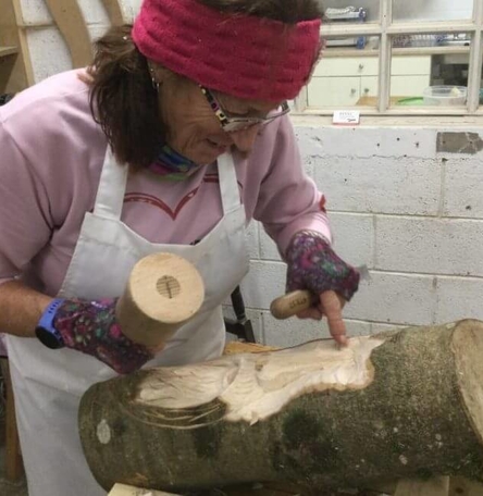 Carving A Woodspirit Carving A Woodspirit