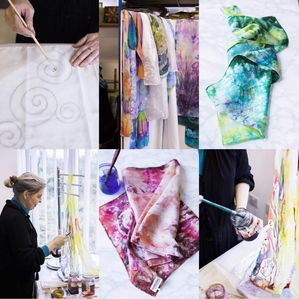 Silk Painting Taster Work Shop