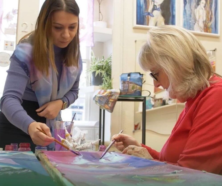 Silk Painting Workshop