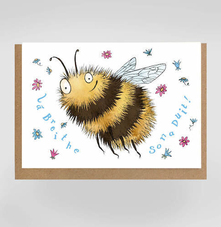 Bee Birthday Card