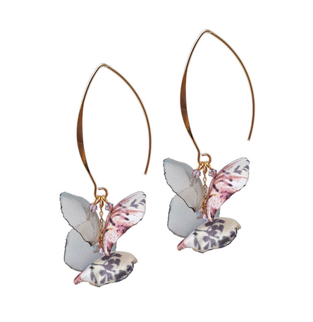 Álainn Summer Blush Double Drop Earrings