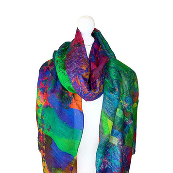 Linen Modal Silk Scarves