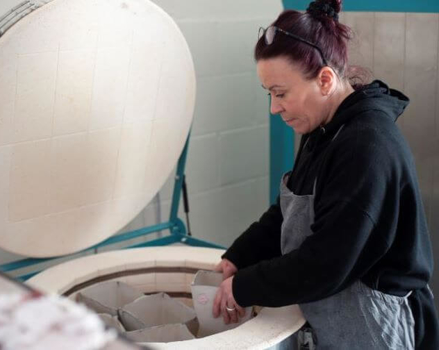 Loading the Kiln Creative Clay Making