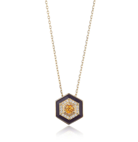 Hexagon Necklace