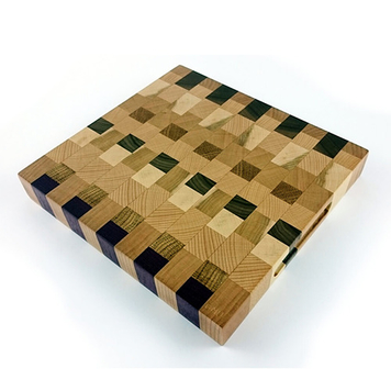 End Grain Butcher's Block Small Square