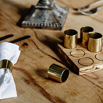 Brass Napkin Holder