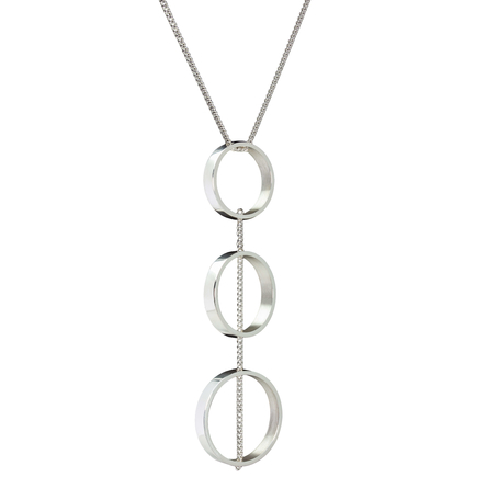 Ebb & Flow 3 Ring Pendant