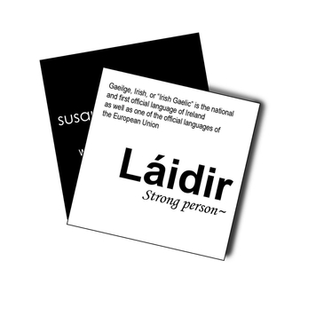 Empowerment ‘Láidir’ Silk Scarf