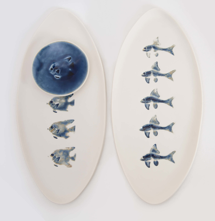 Oval Fish Platters