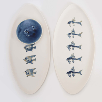 Oval Fish Platters