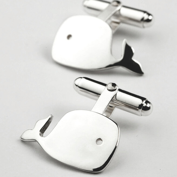 Whale Cufflinks