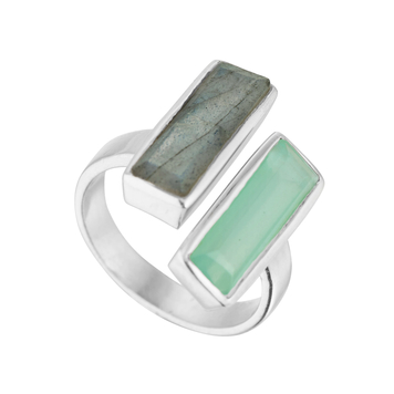 Manhattan Double Stone Ring