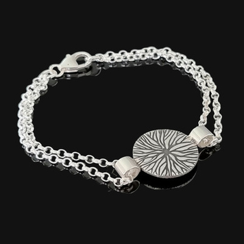 Tree of Life Bracelet | Contemporary Sterling Silver