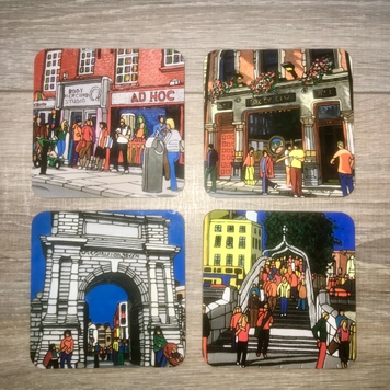 Dublin Snapshots - 4 coaster gift pack