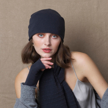 Harri Cashmere Beanie Hat