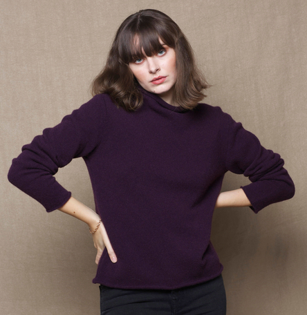 Madi Cashmere Turtleneck Sweater