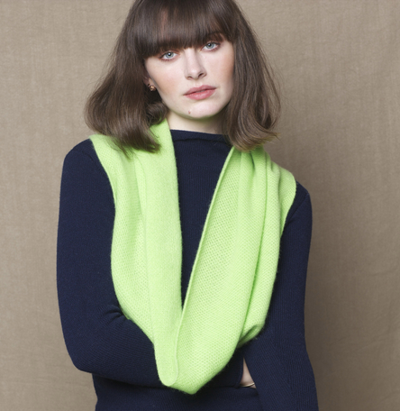 Moss Cashmere Snood