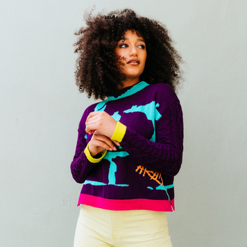 Pullover Purple