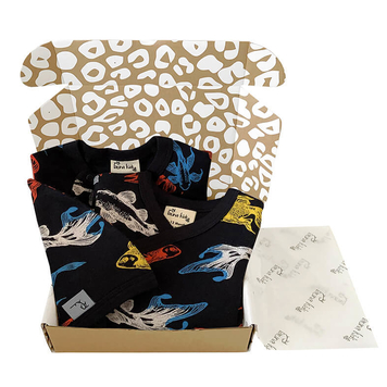 Three Piece Baby Gift Box - Koi Fish Print