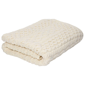 Luxe Aran Throw