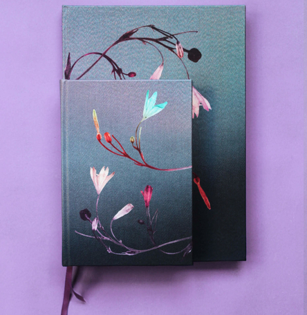 "Kerry Lily" A5 Silk Notebook