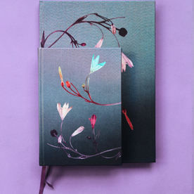 "Kerry Lily" A5 Silk Notebook