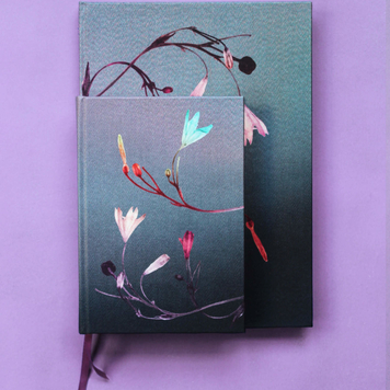 "Kerry Lily" A4 Silk Notebook