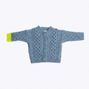 Nü Aran Baby Cardigan – Sky