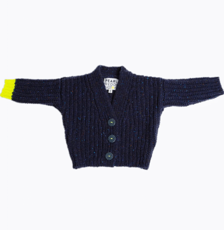 Leanbh Baby Cardigan – Midnight