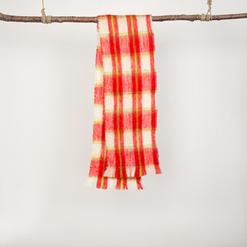 Red Tartan Small Scarf