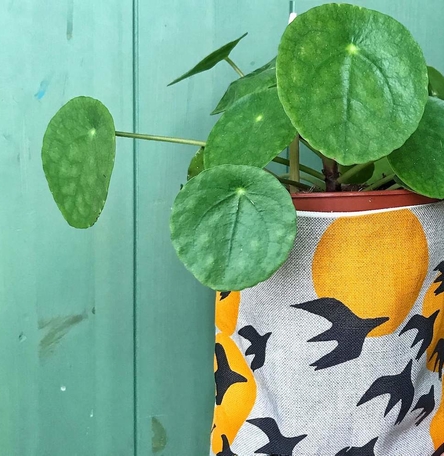 Irish Linen Planter Irish Linen Planter