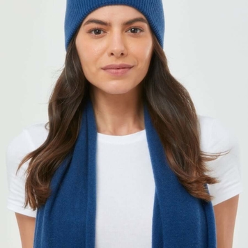 Cashmere Scarf and Hat Bundle