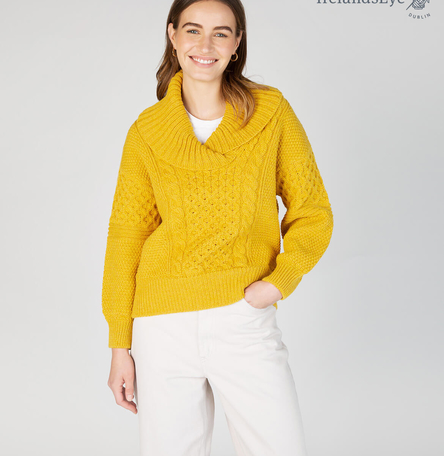 Aster Shawl Collar Oversized Sweater