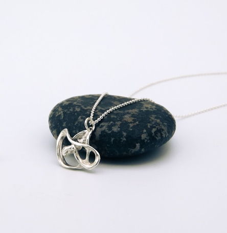 Sterling Silver “Swirl” Pendant