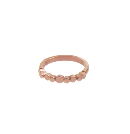 Flow ‘Pebble’ ring - Rose Gold