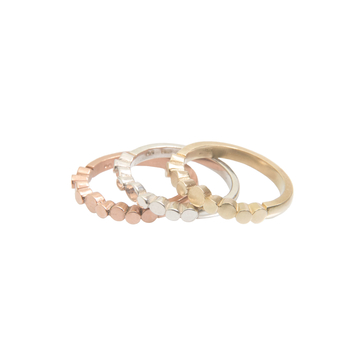 Flow ‘Pebble’ ring - Rose Gold