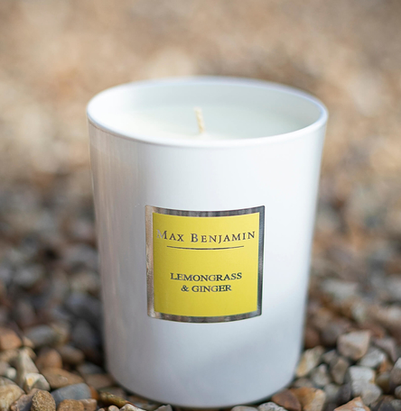 Lemongrass & Ginger Luxury Natural Candle
