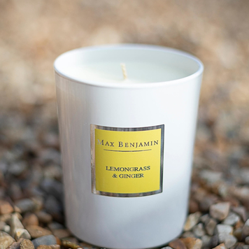 Lemongrass & Ginger Luxury Natural Candle