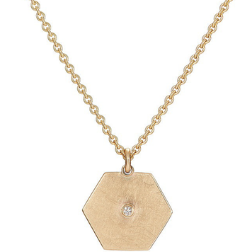 Diamond Hex Pendant