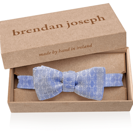 Linen and Silk Self-tie Bow Tie