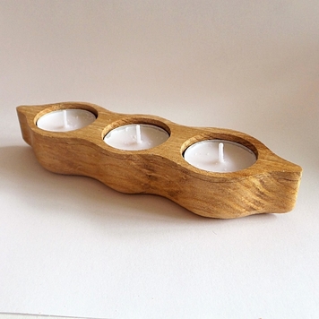 Peas in a Pod Tealight Holder