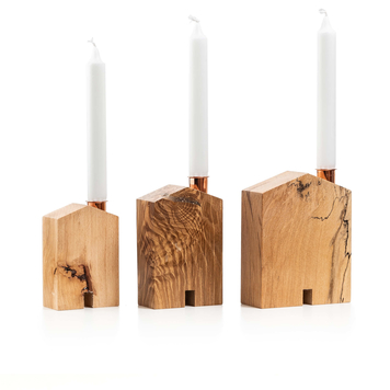 Teach Candle Holder