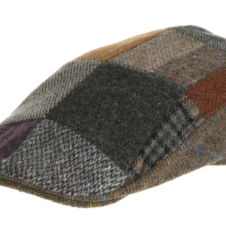 Donegal Touring Cap Patchwork Tweed