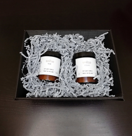 Amber Glass Gift Set