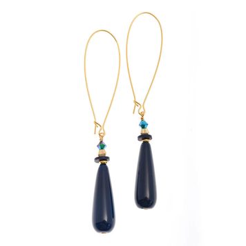 Refraction Drop Earrings- Long