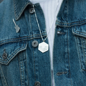 Hexagon Pendant Large