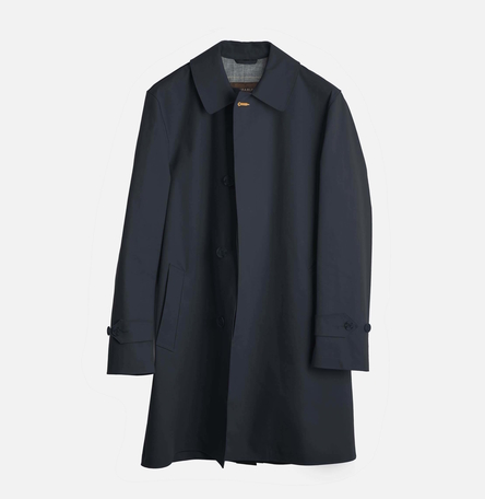 The Black Mack Coat for Men