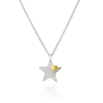 You're A Star With A Heart of Gold Pendant