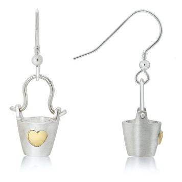 Bucket of Love Earrings